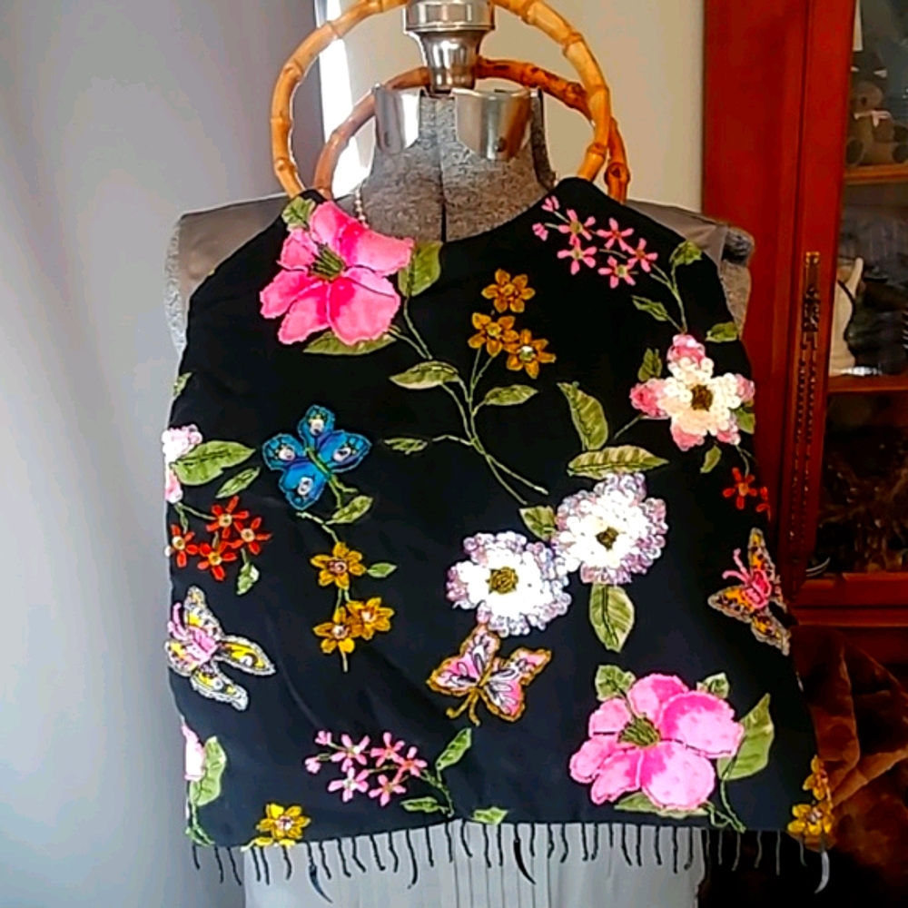 New Maggies Boho" Mystique " Embellished Bag - Picture 2 of 4